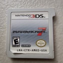 Mario Kart 7 Game And Manual For Nintendo 3DS 