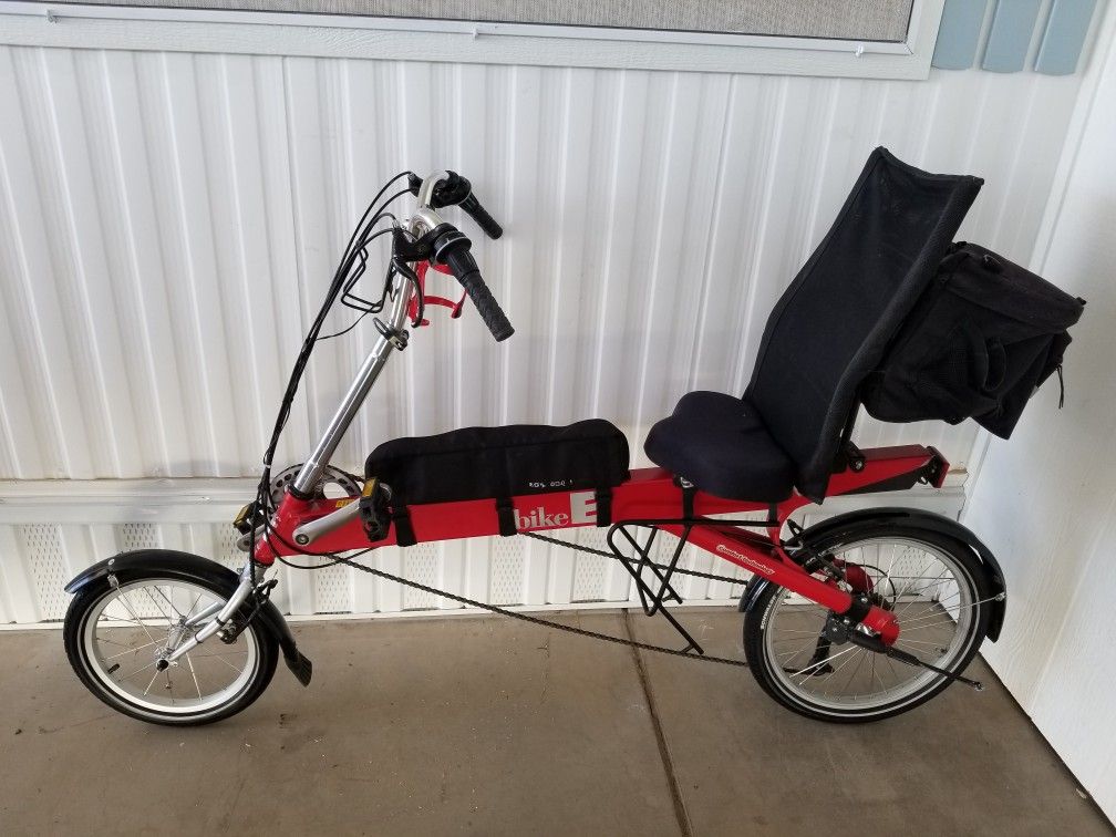 BikeE XL CT recumbent bike