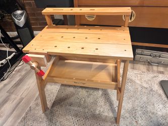Melissa & Doug Wooden Kids Workbench