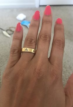Armani brand original looks like a gold ring