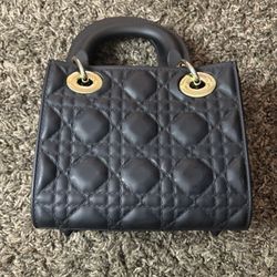 Mini Bag Black/Gold Small Tote