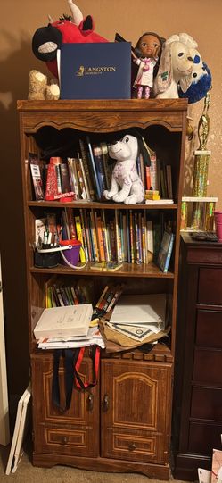 Wood Bookshelves