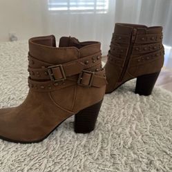 Madden Girl Studded Ankle Boots 