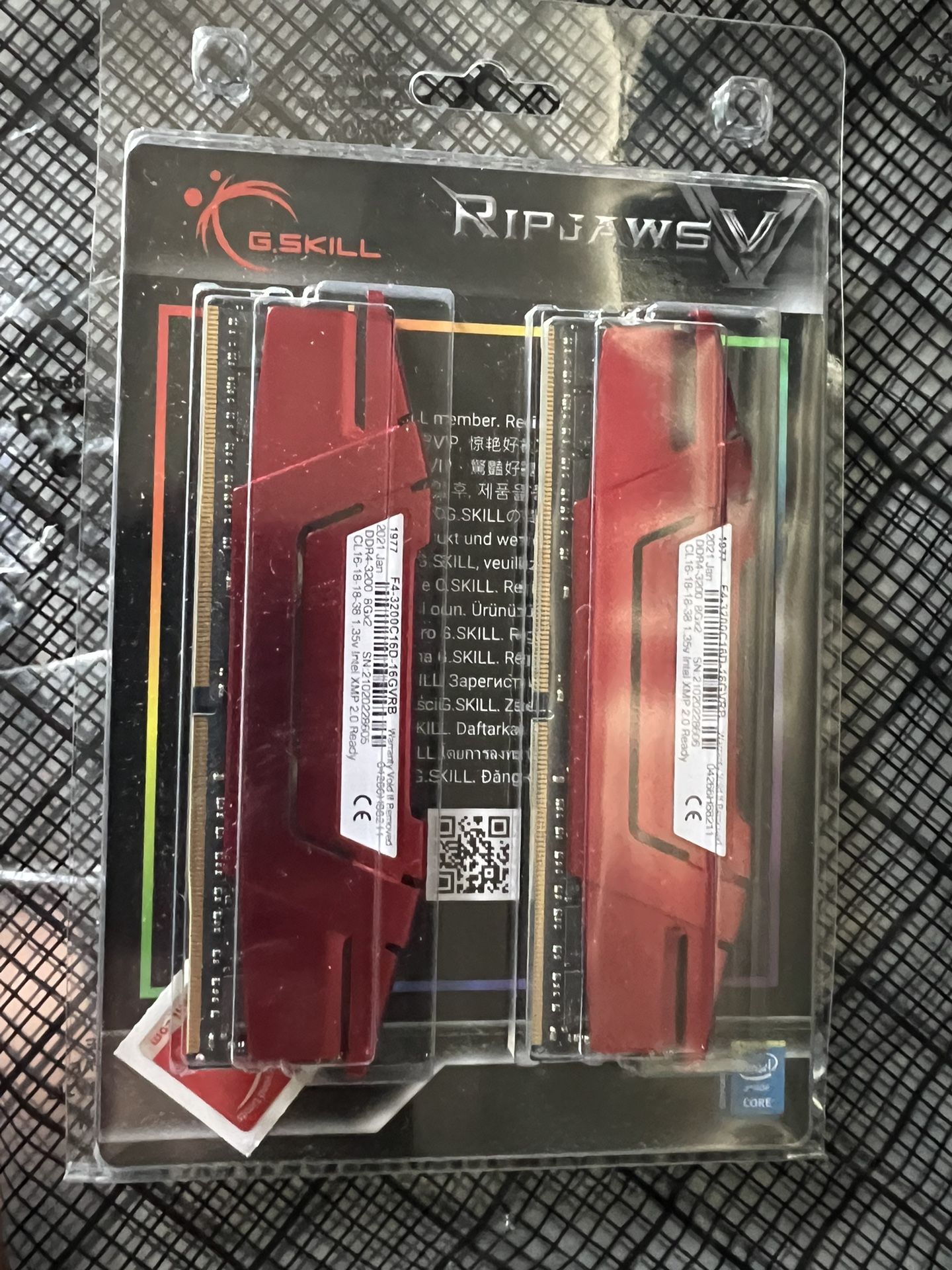 GSkill Ripjaws 2x16gb