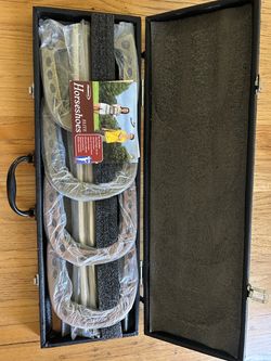 Halex Elite Horseshoes Set with Carrying Case