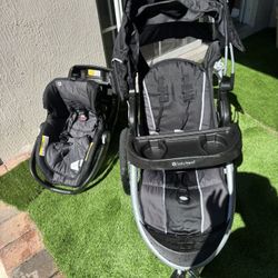 ✨Baby Trend Stroller & Car Seat Combo – Sanitized, Washed & Ready!