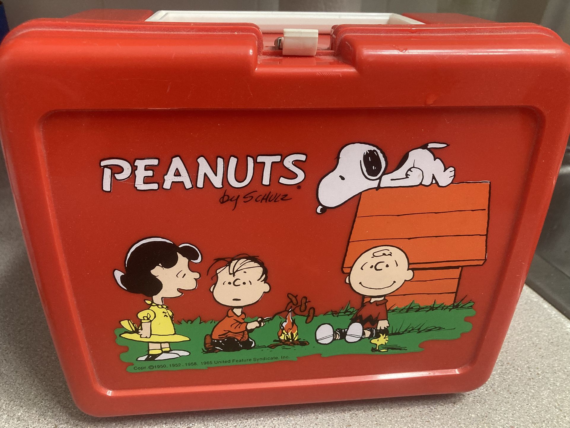Collectible Peanuts Snoopy Lunch Box ( Thermos)