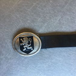 Cowboy Belt With Buckle