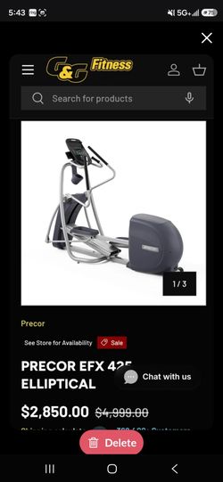 Precor EFX 425 Elliptical