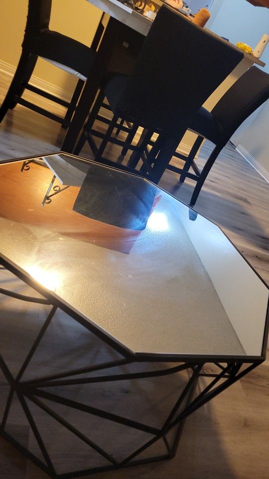 Mirror Center/Coffee Table