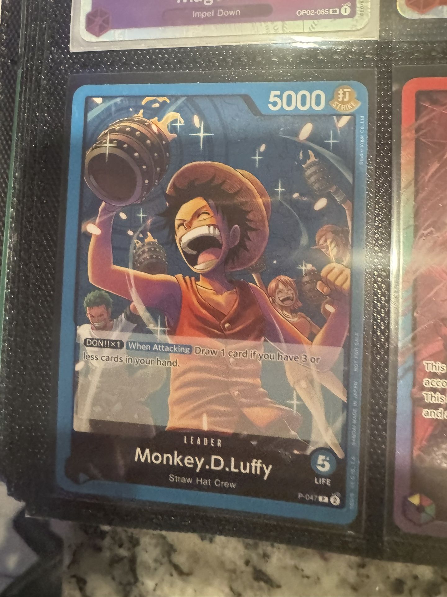 One Piece TCG - Luffy Sealed Battle Promo Leader