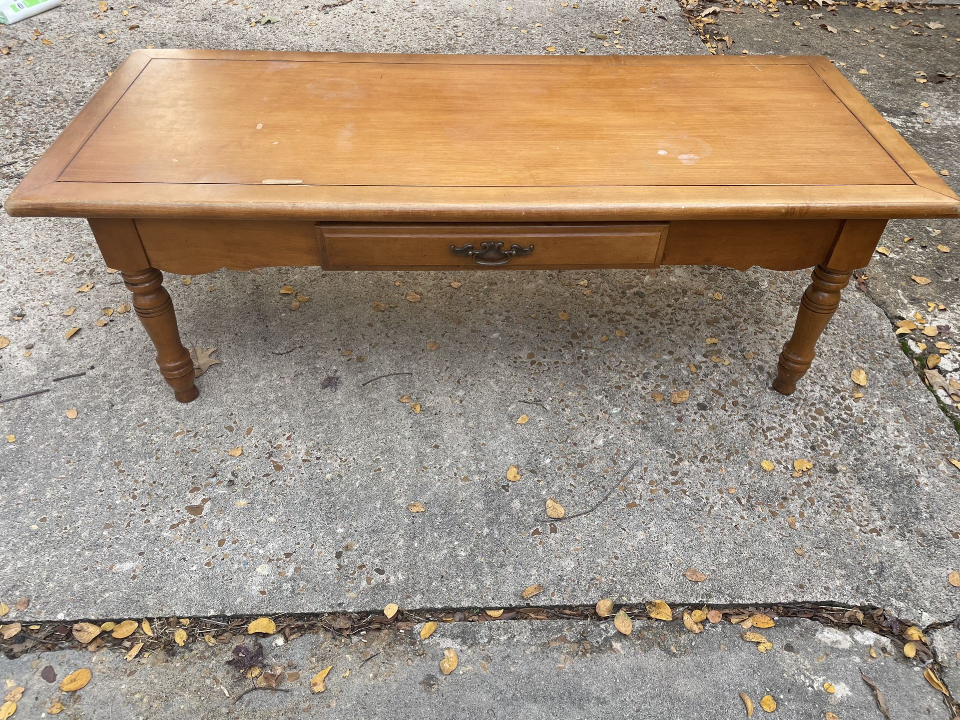 Wood Coffee Table