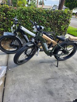 Fat tire e bike new