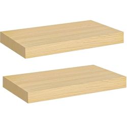 New in box - Set of 2 Floating Shelves 24”x 8” x 2”
