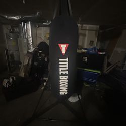 Nice Punching Bag WITH Stand!!!  