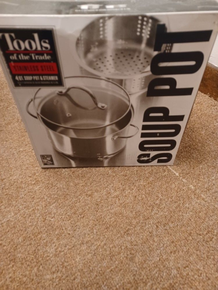 Soup Pot And Steamer 4 Quart