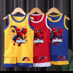 New Spider-Man 2-Piece Outfit(s) Kid’s