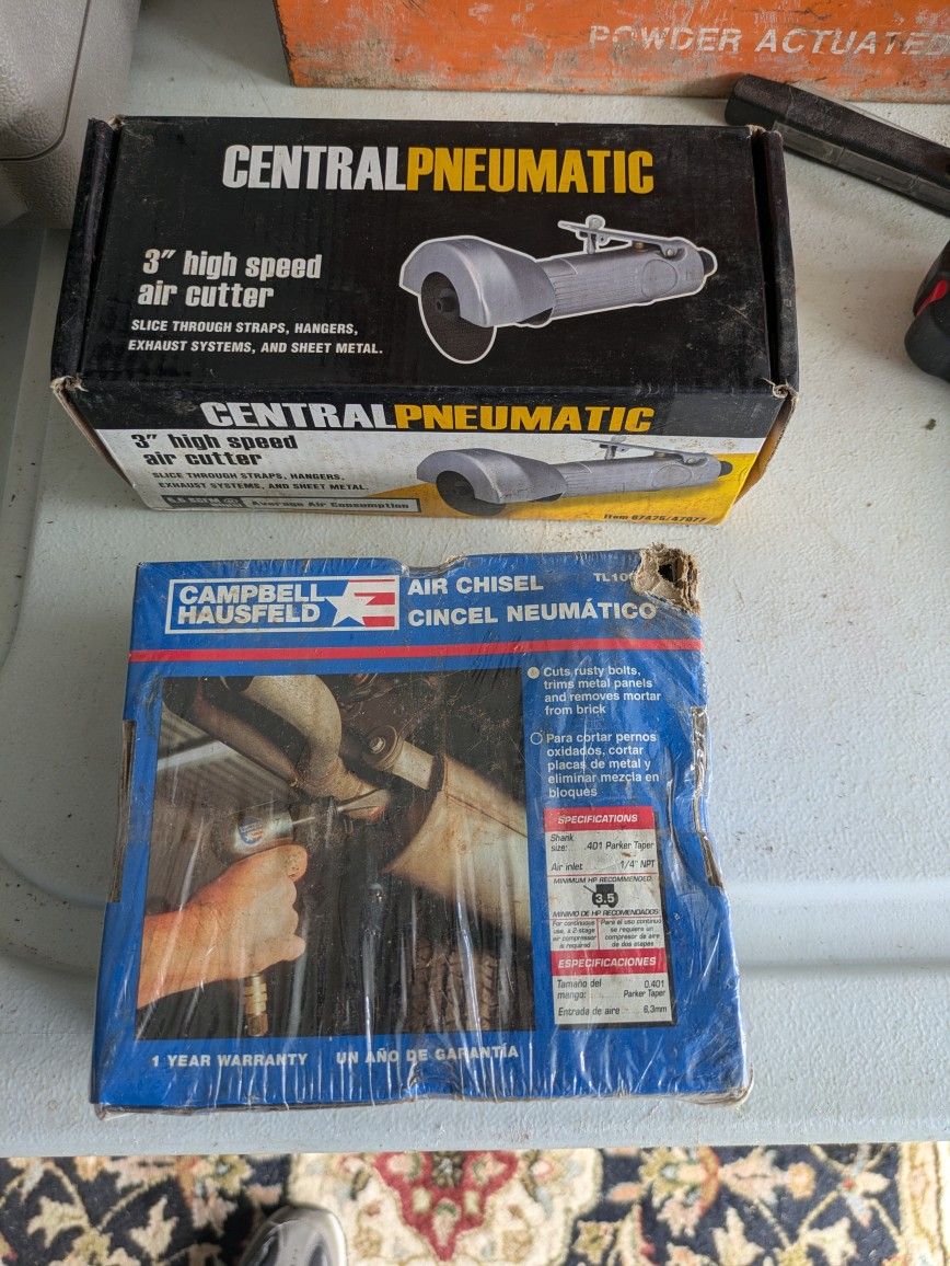 Air Cutter And Air Chisel
