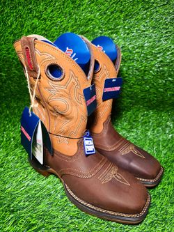 DURANGO MEN'S WATERPROOF STEEL-TOE WORK BOOTS
