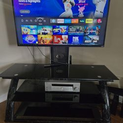 VIZIO 50 in TV and Stand 