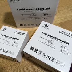 Integrated LED Recessed Ceiling Light Commercial Downlight 4/6/8 inch