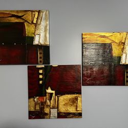 Abstract Art (Three Pieces)