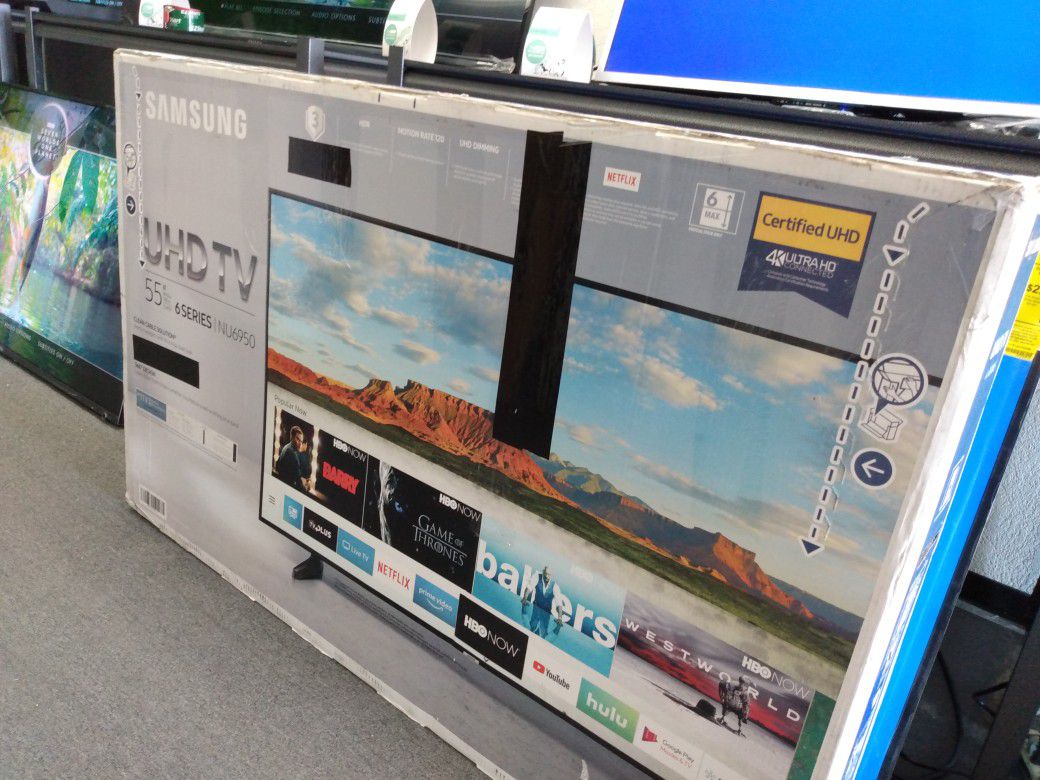 55" Samsung 4k UHD Smart HDR LED TV