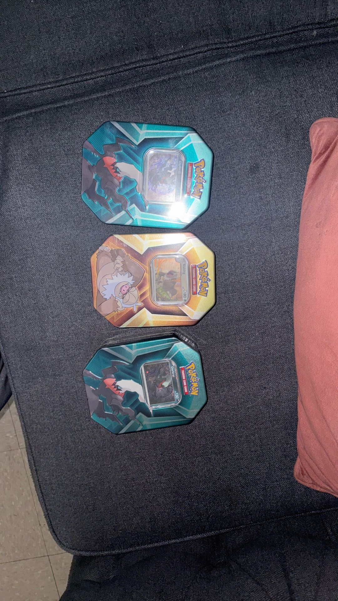 Pokemon tins 
