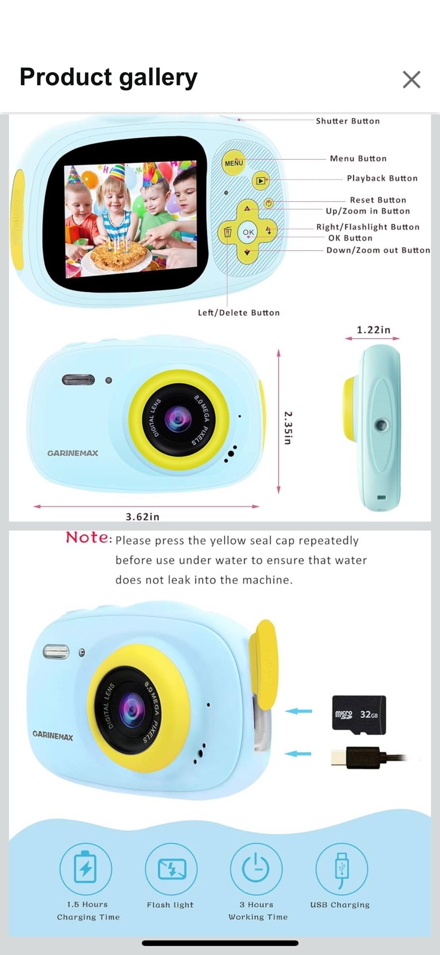 Camera For Kids