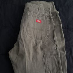 Dickies Green Carpenter Pants. 