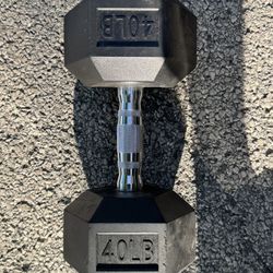 40 Pound Dumbbell 