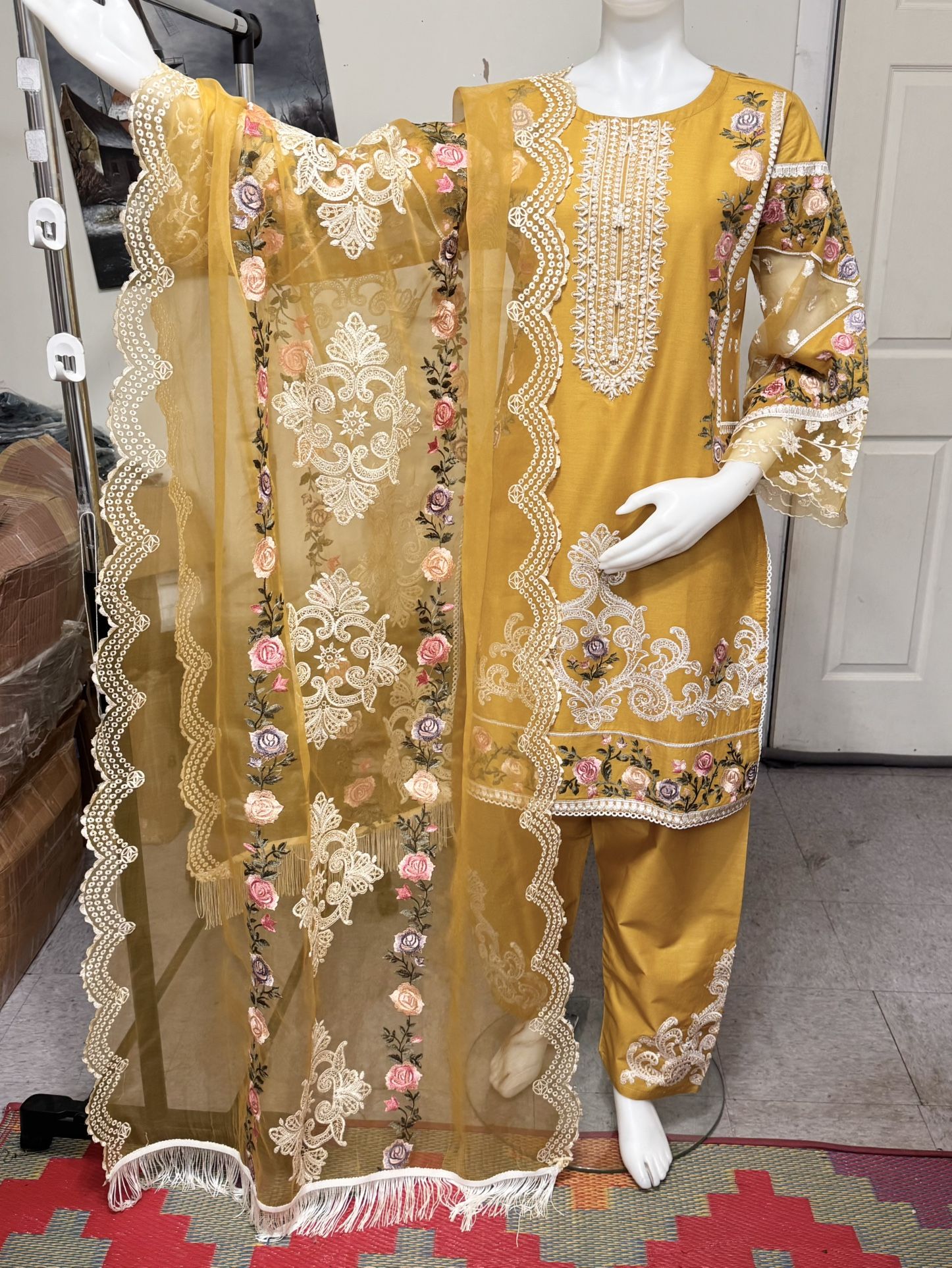 Pakistani Cotton Party Wear Dress