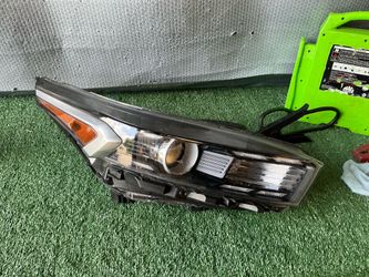 2022 2024  kia forte right side headlight oem halogen project with drl led