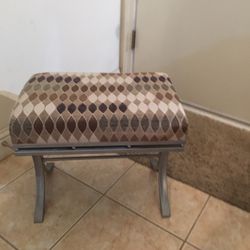 Metal Chair ( Footrest) .Long 19 Inches Width 13 Inches , Height 17 Inches 