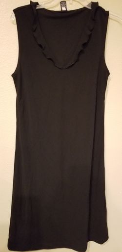 Ladies GAP size M black stretch dress
