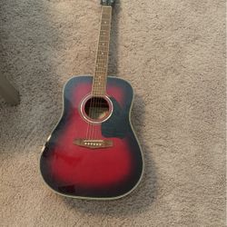 Ibanez PF 15 Used Guitar In Red 