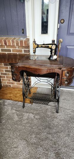 Antique sewing machine
