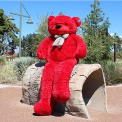 Gigantic Red Teddy Bear 