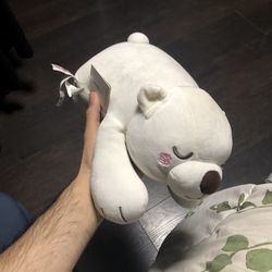 Miniso Life white polar bear plush brand new with tag