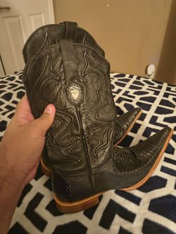 Mexican leather boots