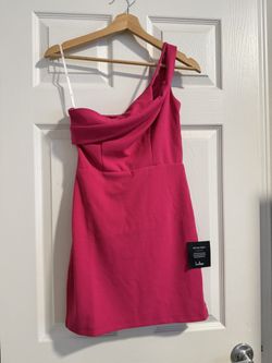 Lulus Hot pink Formal Mini Dress (size S)