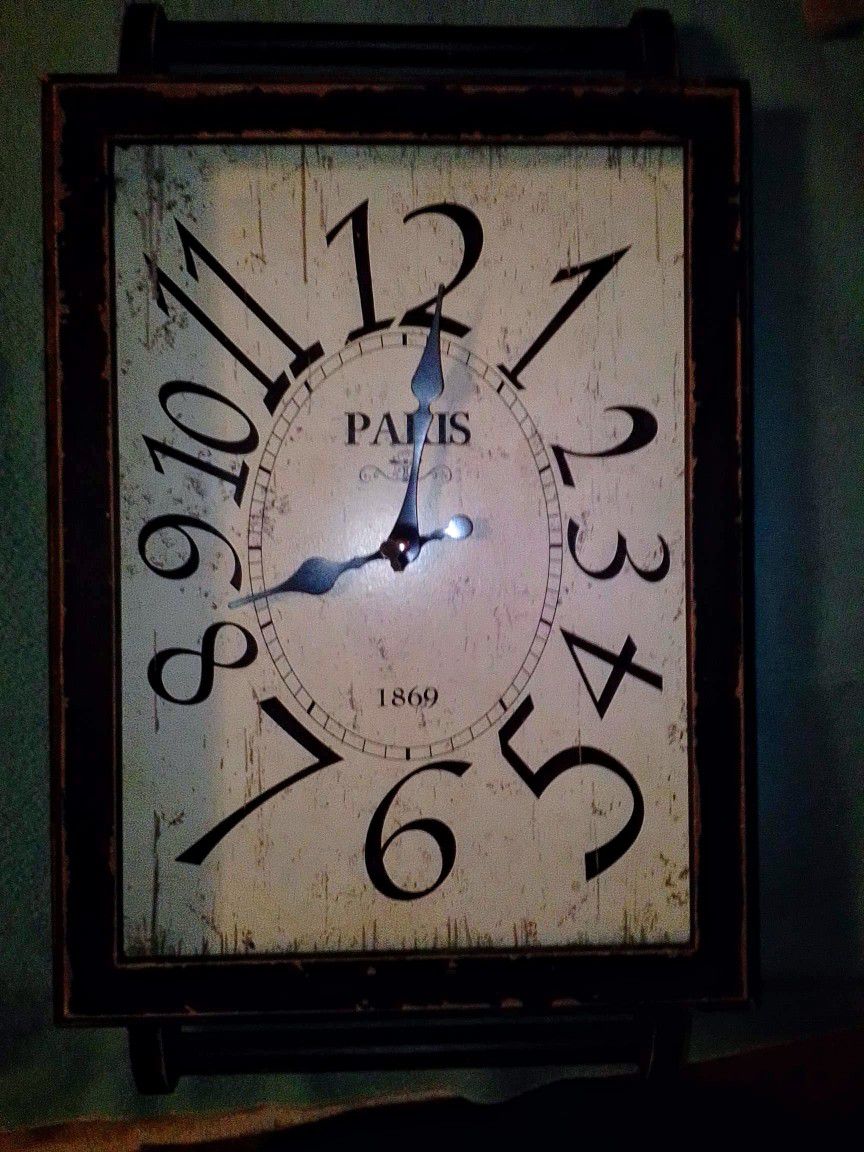 Vintage Paris Wall Clock