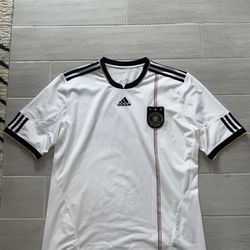Germany Adidas 2010 World Cup football home jersey size XL P41477 soccer.