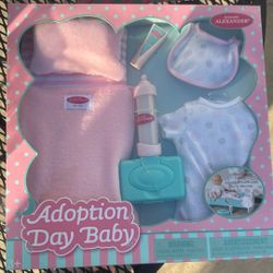 Madame Alexander Adoption Day Baby Set