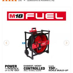 Milwaukee M18 18V Lithium-lon Cordless High Speed Drain Cleaner with 5/16 in. x 75 ft. Cable