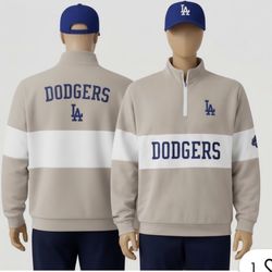 Dodger 3/4 Zip Up Sweatshirt 