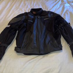 Leather Motorcycle Jacket 