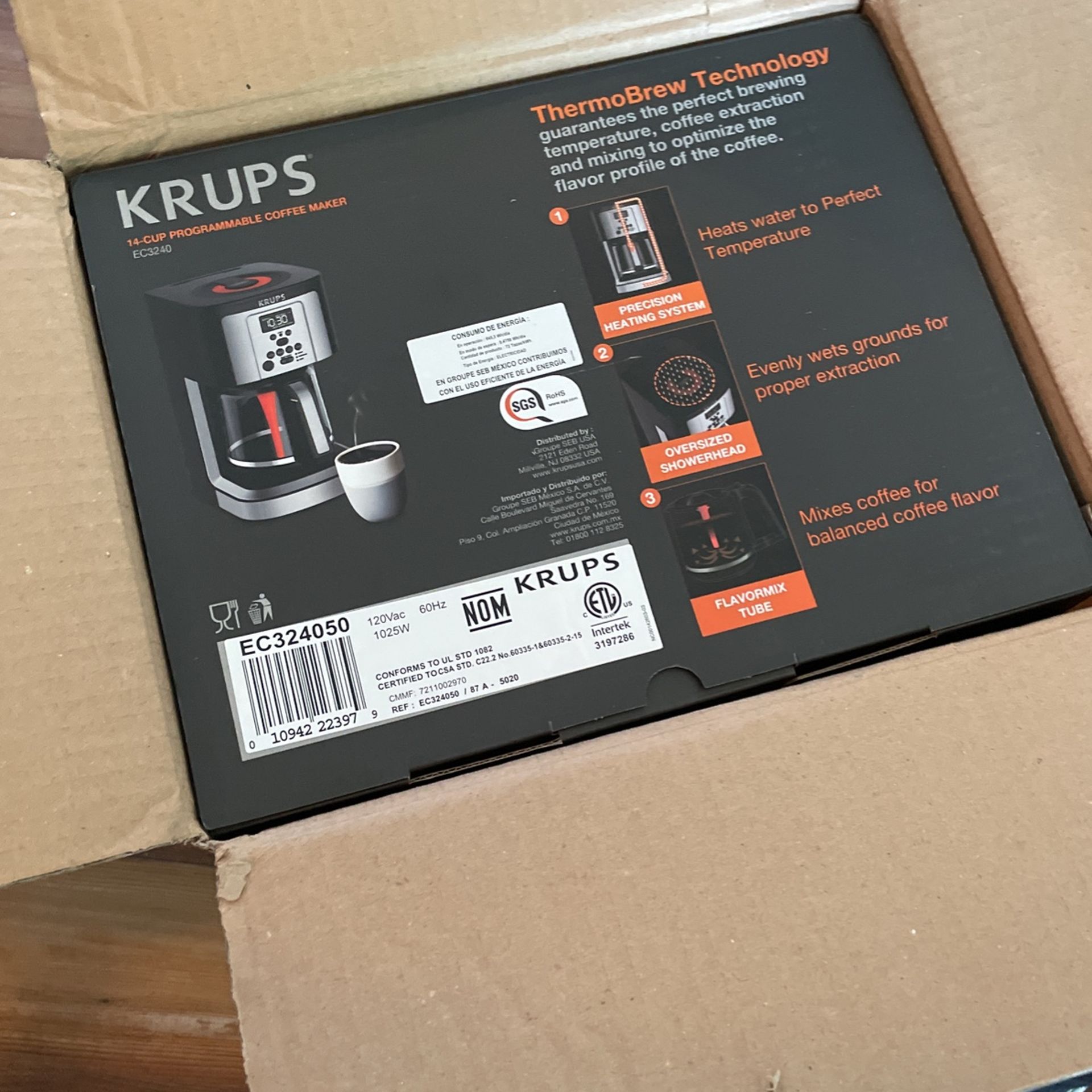 Krups 14 Cup Programmable Coffee Maker
