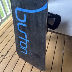 Burton 160 Cruzer Snowboard and Bindings