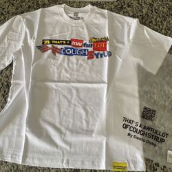 That’s A Awful Lot Of Cough Syrup Magazine Logo Tee - White